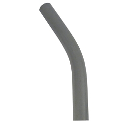 CANTEX 5121010 Plain End Conduit Elbow, 3 in Trade, 45 deg, PVC