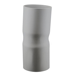 CANTEX 6151459 Bell to Bell End Fabricated Conduit Coupling, 4 in, For Use With Type EB and DB Ducts, PVC