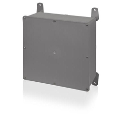 Carlon E989R-UPC Non-Metallic Rigid Conduit Molded Junction Box, 12 in H x 12 in W x 6 in D, Screw Cover, NEMA 6P NEMA Rating, Noryl