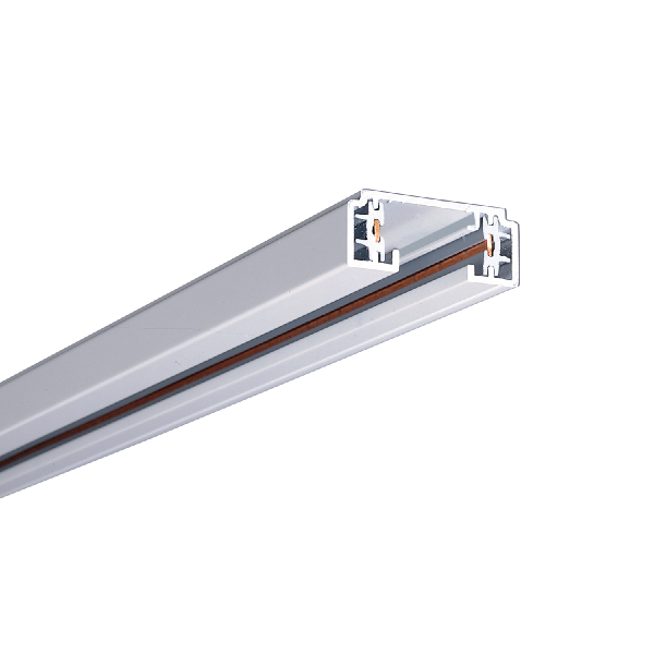 Halo Power-Trac™ LZR106P 1-Circuit Track, 70 in L x 2.6 in W x 0.6 in D, Aluminum