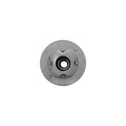 Eaton Crouse-Hinds ARB12 Flexible Luminaire Cushion Hanger, 1/2 in, For Use With GRF/VXF Series 4 in Octagonal Outlet Box, Feraloy® Iron Alloy, Electro-Galvanized