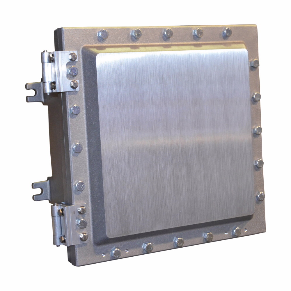 Eaton Crouse-Hinds ECP242408 Explosionproof Enclosure, 29-21/64 in W x 12-17/32 in D, NEMA 3/3R/4/7/7B/7C/7D/9E/9F/9G NEMA Rating, Copper-Free Aluminum