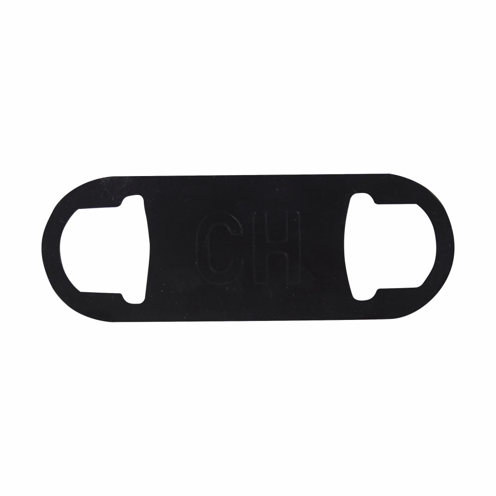 EATON Crouse-Hinds Condulet® GASK578 Solid Conduit Body Gasket, 2-1/2 in, 3 in Hub, For Use With Form 7 Rigid Conduit Body, Neoprene, Black