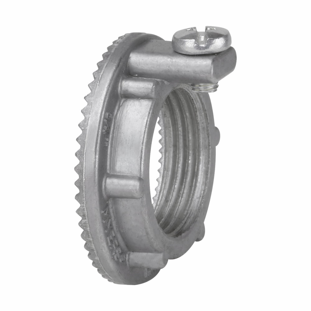 EATON Crouse-Hinds Myers™ STAGN 5 Threaded Ground Nut, 1-1/2 in, Aluminum