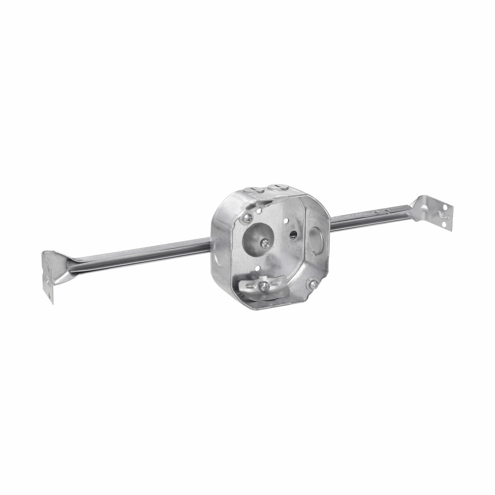 Eaton Crouse-Hinds Thepitt® TP377 Drawn Outlet Box, Steel, 15.5 cu-in Capacity, 4 in W x 1-1/2 in D x 4 in H