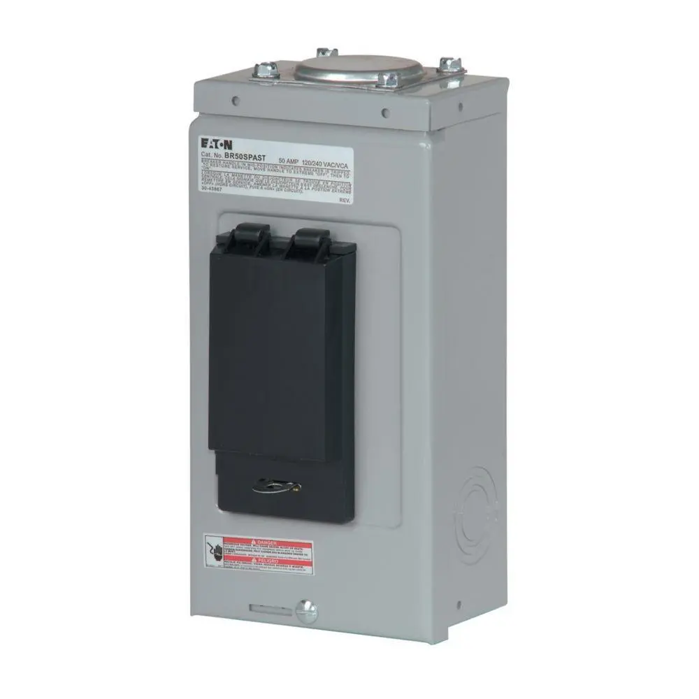 Eaton BR40SPAST Spa Panel, 40 A, 2 Poles