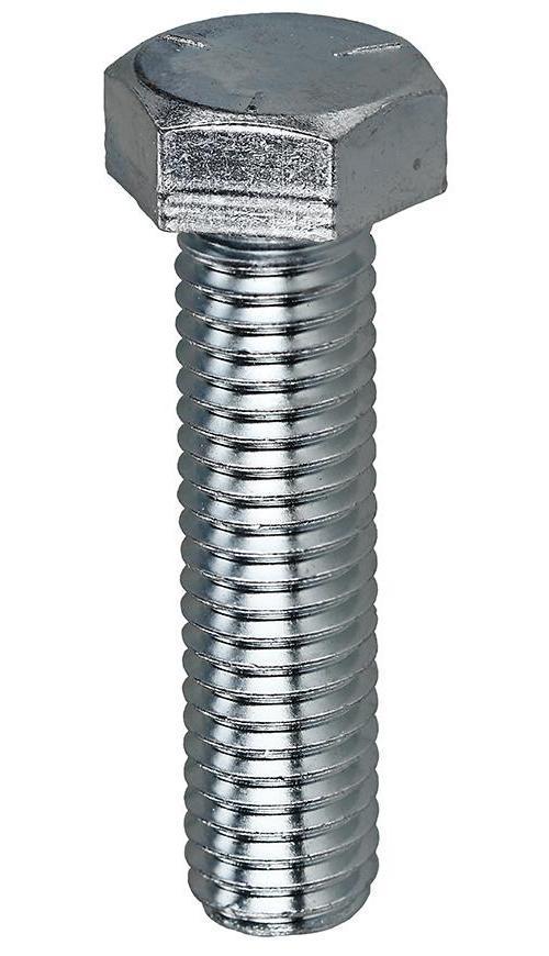 Dottie 5MB121 Partial Thread Cap Screw, 1/2-13, 1 in L Under Head, 5 Grade, Steel, Zinc Plated