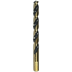 Dottie HS31 Drill Bit, 31/64 in Drill - Fraction, 135 deg Point, M2 High Speed Steel, Oxide Treated