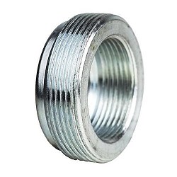 Dottie R370 Reducing Bushing, 3-1/2 x 2 in Trade, Malleable Iron, Zinc Plated