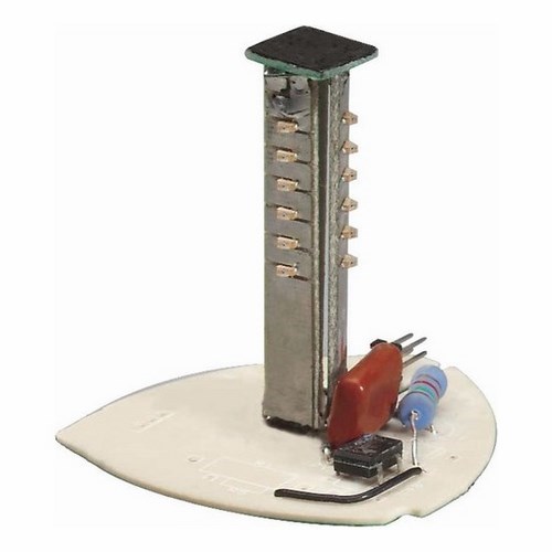 Edwards Signaling Triliptical™ 102LS-FLEDA-G1 Flash Mode Stack Light Module, 24 V DC, LED Lamp, 3 in Dia, Surface Mounting, Amber, Specifications Met: cUL Listed, UL 1638