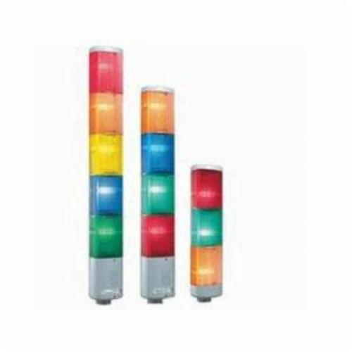 Edwards Signaling Triliptical™ 102LS-FLEDB-G1 Flash Mode Stack Light Module, 24 V DC, LED Lamp, 3 in Dia, Surface Mounting, Blue, Specifications Met: cUL Listed, UL 1638