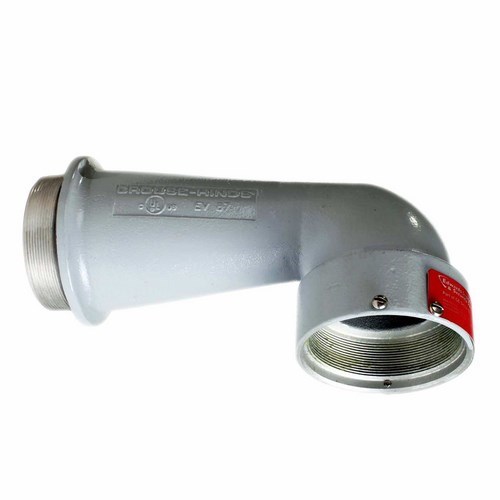 Edwards Signaling 116EX-B Wall Bracket Mounting Elbow, For Use With 116 Class LED Beacons, Metal