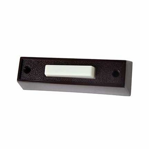 Edwards Signaling 630L 600 Illuminated Low Voltage Door Bell Pushbutton, 16 V AC, 2-5/8 in H x 7/8 in W x 2-5/8 in D, Plastic