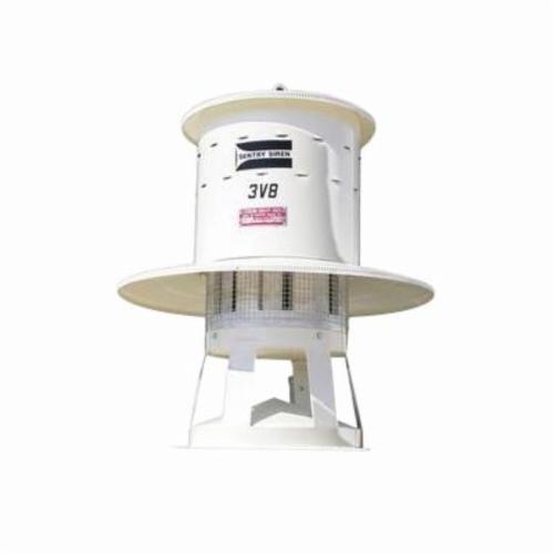Edwards Signaling EWS-V1 EWS 1-Phase Omni Directional Warning Siren, 110/220 V AC, 23 to 127 A, 107 dB Sound, Surface Mount