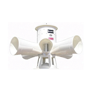 Edwards Signaling EWS-V3 1-Phase Omni-Directional Warning Siren, 230 V AC, 37/204 A, 1 Tone, 112 dB at 100 ft Sound, Outdoor, Surface Mount
