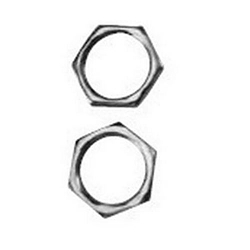 Appleton 150NPTLN5 Locknut, 1-1/2 in NPT Thread, For Use With Cable Gland, Brass, Nickel Plated
