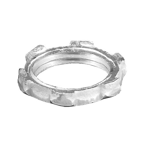 O-Z/Gedney 1-600A Locknut, 6 in, For Use With RMC and IMC Conduit, Aluminum