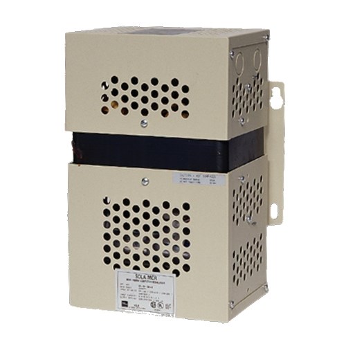 SolaHD 23-23-250-8 CVS Constant Voltage Transformer, 120/208/240/480 V AC Primary, 120/240 VAC Secondary, 5000 VA Power Rating, 60 Hz, 1 Phase