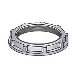 O-Z/Gedney 2-350 Type 2 Non-Grounding Conduit Bushing, 3-1/2 in Trade, Malleable Iron, Zinc Plated