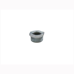 O-Z/Gedney 350-R Type 300R Hex Reducing Bushing, 3-1/2 x 2-1/2 in Trade, Malleable Iron, Zinc Electroplated