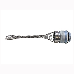 O-Z/Gedney 4Q-150WM Type 4Q-WM Male Straight Conduit Connector With Insulated Throat, Wire Mesh Grip, 1-1/2 in Trade, For Use With Liquidtight Flexible Metal Conduit, Malleable Iron/Steel, Electro-Plated Zinc