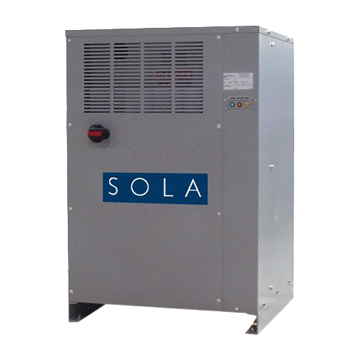 SolaHD SOLATRON™ Plus 63TCC375 Power Conditioner, 480 V AC Input, 480/277 VAC Output, 3 Phase
