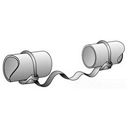 O-Z/Gedney ABJ-0507-14 Type ABJ Bonding Jumper, Aluminum/Stainless Steel