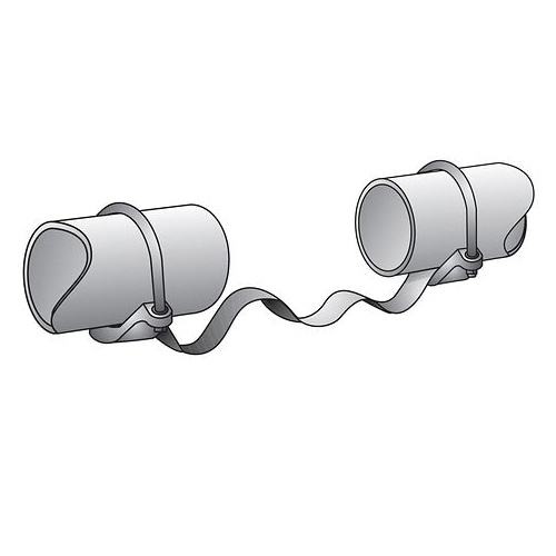 O-Z/Gedney ABJ-50-14 Type ABJ Bonding Jumper, Aluminum/Stainless Steel