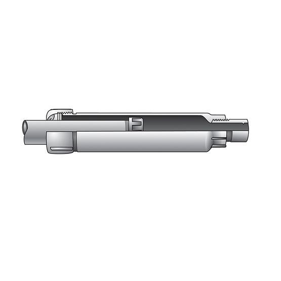 O-Z/Gedney AX-125A Type AX Weatherproof Expansion Fitting, 1-1/4 in, For Use With IMC/Rigid Metal Conduit, Copper Free Aluminum, Hot Dipped Galvanized