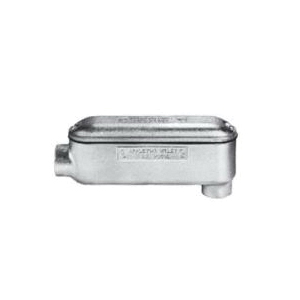 Appleton Mogul UNILETS™ BKGL200-A NEC 6x8x Conduit Body Cover With Neoprene Gasket, 2 in Hub, For Use With NEC 6x and NEC 8x Series IMC/Threaded Rigid Metal Conduit, Copper Free Aluminum, Epoxy Powder Coated