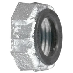 Appleton BU-150I Conduit Bushing, 1-1/2 in Trade, Malleable Iron, Zinc Electroplated