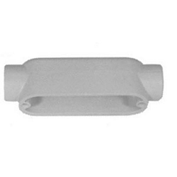 Appleton UNILETS™ C400-A Type-C Conduit Outlet Body, 4 in Hub, Form 85 Form, 340 cu-in Capacity, Sand Cast Aluminum, Epoxy Powder Coated