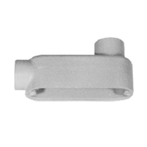 Appleton UNILETS™ C50T-A Type-C Conduit Outlet Body, 1/2 in Hub, Form 85 Form, 4 cu-in Capacity, Aluminum, Epoxy Powder Coated