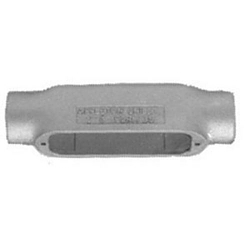 Appleton UNILETS™ C75-M Type-C Conduit Outlet Body, 3/4 in Hub, Form 35 Form, 7.5 cu-in Capacity, Malleable Iron, Triple Coated
