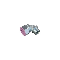 Appleton CG90-100125S Liquidtight Strain Relief Connector, 1-1/4 in Trade, 1 to 1-1/8 in Cable Openings, Malleable Iron