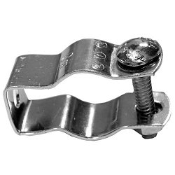 Appleton NEER™ CH-300-B CH-B Conduit Hanger with Carriage Bolt and Nut, 1-1/4HW in, For Use With IMC/EMT/PVC/Rigid Conduit, Steel, Zinc Plated