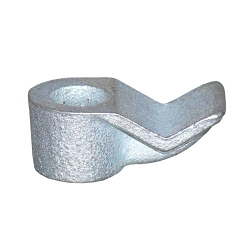 Appleton CHL-125 Single Conduit Clamp, For Use With 1 in Rigid Metal Conduit and 1-1/4 to 1-1/2 in EMT Pipe Hanger, Malleable Iron