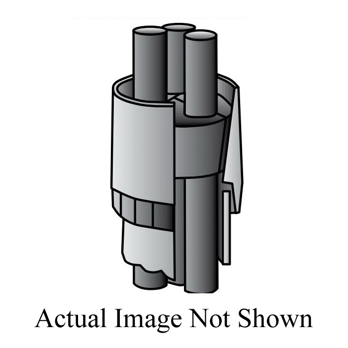 O-Z/Gedney CMT-5000-2 Type CMT Cable Support With pOZi-grip™ R Style Wedging Plug, 5 in, Ductile/Malleable Iron