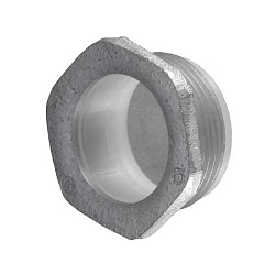 Appleton CN-200I Bushed Insulated Conduit Nipple, 2 in, For Use With IMC/Rigid Conduit, Die Cast Zinc, Zinc Plated