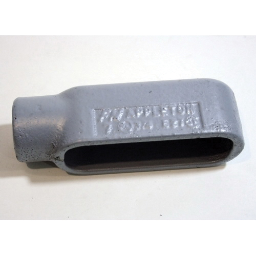 Appleton UNILETS™ E37 Type E Conduit Outlet Body, 1 in Hub, Form 7, 11 cu-in, Grayloy Iron, Triple Coated