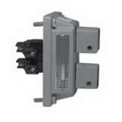 Appleton Contender™ EDKBU1 Explosionproof Pushbutton Cover, 6 in L x 5.6 in W, Malleable Iron