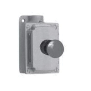 Appleton Contender™ EDS1714 Dead End Explosionproof Pushbutton Control Station, 600 V AC, 10 A, 1NO-1NC Contact, 1 Operators, NEMA 3/7CD/9EFG NEMA Rating