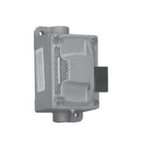 Appleton Contender™ EDS2596 Dead End Explosionproof Pushbutton Control Station, 600 V AC, 10 A, 1NO-1NC Contact, NEMA 3/7CD/9EFG NEMA Rating