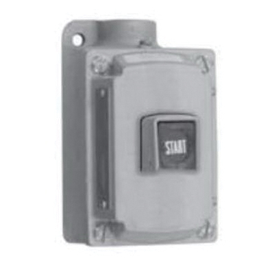 Appleton Contender™ EDSC2192 EDS Feed-Through Pushbutton Control Station, 600 V AC, 10 A, 2NO-2NC Contact, NEMA 3/7CD/9EFG NEMA Rating