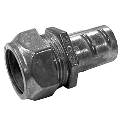 Appleton NEER™ EGC-50 Combination Coupling, 1/2 in, For Use With EMT Conduit, Die Cast Zinc, Natural