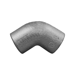 Appleton UNILETS® ELMF90-50 Dust-Ignitionproof Explosionproof Conduit Elbow, 1/2 in Trade, 90 deg, Malleable Iron, Zinc Electroplated