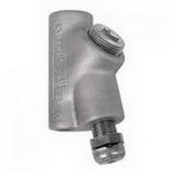 Appleton UNILETS® EYD3 Dust-Ignitionproof Explosionproof Raintight Conduit Sealing Fitting, 1 in, For Use With IMC/Threaded Rigid Metallic Conduit, Grayloy-Iron, Triple Coated