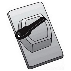 O-Z/Gedney FS-1-WSCA Rocker Device Box Cover, 8.4 in L x 5-1/2 in W x 1 in D, Aluminum
