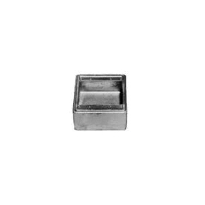 Appleton UNILETS™ FS-3G Type FDH Deep Device Box With Internal Ground Screw, Malleable Iron, 46 cu-in Capacity, 3 Gangs, 12 Knockouts, 6.31 in H x 10.19 in W x 2 in D
