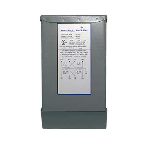 SolaHD HS20F500B Encapsulated Buck Boost Transformer, 120 x 240 V AC Primary, 16/32 VAC Secondary, 0.5 kVA Power Rating, 60 Hz, 1 Phase